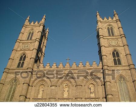 Montreal, Canada, QC, Quebec, Old Montreal, Notre Dame, Basilica of Montreal View Large Photo Image Stock Photography - Montreal, Canada, QC, Quebec, Old Montreal, Notre Dame, Basilica of Montreal. Fotosearch