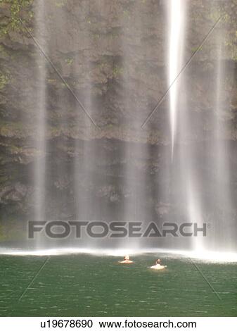 Stock Image -  Napali Coast, Kauai, HI, Hawaii, North Shore, Na Pali, Kalalau Trail, Hanakapiai Valley, Hanakapiai River Trail, Hanakapai Falls. Fotosearch