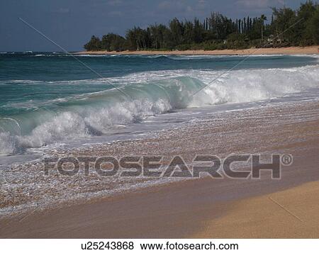 Napali Coast, Kauai, HI, Hawaii, North Shore, Na Pali, Haena Beach Park, Tunnels Beach View Large Photo Image Stock Photo - Napali Coast, Kauai, HI, Hawaii, North Shore, Na Pali, Haena Beach Park, Tunnels Beach. Fotosearch