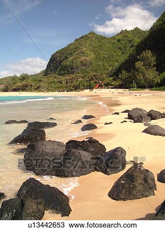 Napali Coast, Princeville, Kauai, HI, Hawaii, North Shore, Na Pali, Haena Beach Park, Tunnels Beach View Large Photo Image Stock Image - Napali Coast, Princeville, Kauai, HI, Hawaii, North Shore, Na Pali, Haena Beach Park, Tunnels Beach. Fotosearch