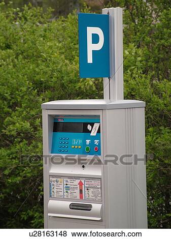 Stock Photo -  parking meter, Pay and Park. Fotosearch