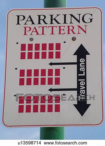 parking sign, Parking Pattern, regulatory signs, View Large Photo Image Picture - parking sign, Parking Pattern, regulatory signs, . Fotosearch