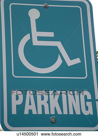 parking sign, reserved parking for handicapped sign View Large Photo Image Stock Image - parking sign, reserved parking for handicapped sign. Fotosearch