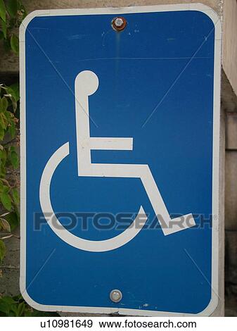 parking sign, Reserved Parking for Handicapped sign View Large Photo Image Stock Photo - parking sign, Reserved Parking for Handicapped sign. Fotosearch