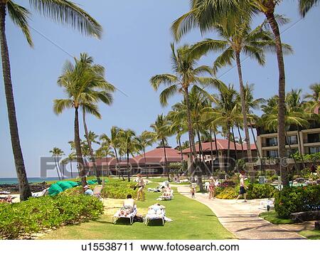 Stock Image -  Poipu, Kauai, HI, Hawaii, South Shore, Sheraton Kauai Resort. Fotosearch