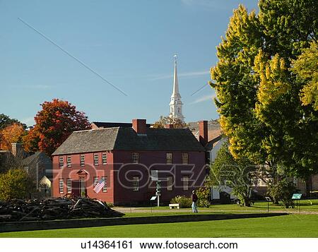 Portsmouth, NH, New Hampshire, Strawberry Banke Museum View Large Photo Image Stock Image - Portsmouth, NH, New Hampshire, Strawberry Banke Museum. Fotosearch