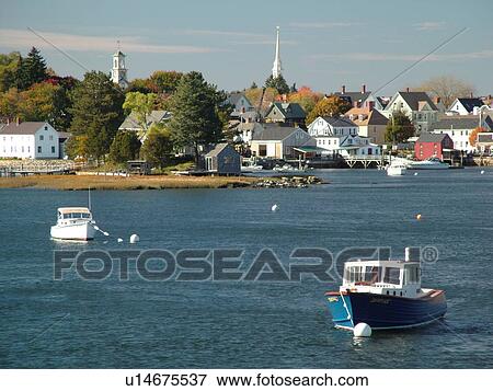 Portsmouth, NH, New Hampshire, Portsmouth Harbor, Piscataqua River, scenic view of Portsmouth View Large Photo Image Stock Photo - Portsmouth, NH, New Hampshire, Portsmouth Harbor, Piscataqua River, scenic view of Portsmouth. Fotosearch