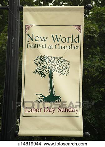 Randolph, VT, Vermont, New World Festival, banner View Large Photo Image Picture - Randolph, VT, Vermont, New World Festival, banner. Fotosearch