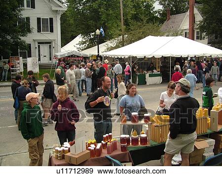 Randolph, VT, Vermont, New World Festival View Large Photo Image Stock Photo - Randolph, VT, Vermont, New World Festival. Fotosearch