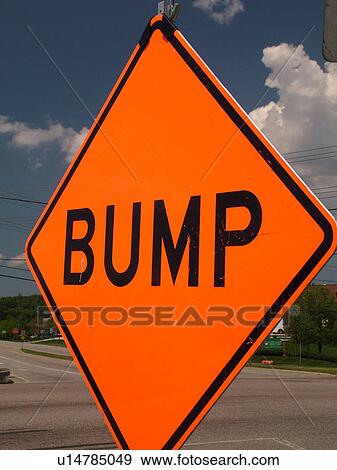 road sign, Bump, warning sign, construction View Large Photo Image Stock Photo - road sign, Bump, warning sign, construction. Fotosearch
