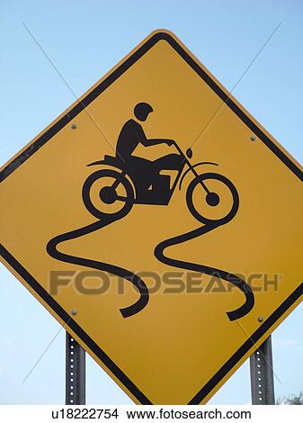 Picture -  road sign, Caution Grooved Pavement Ahead sign, warning sign, . Fotosearch
