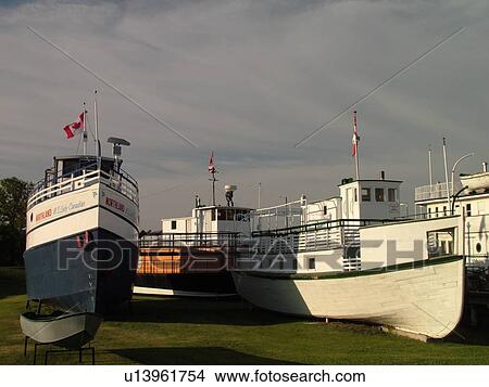 Picture -  Selkirk, Canada, MB, Manitoba, Marine Museum of Manitoba, M. S. Lady Canadian. Fotosearch