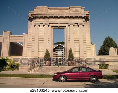 Stock Photography -  Sheboygan, WI, Wisconsin, John Michael Kohler Arts Center. Fotosearch