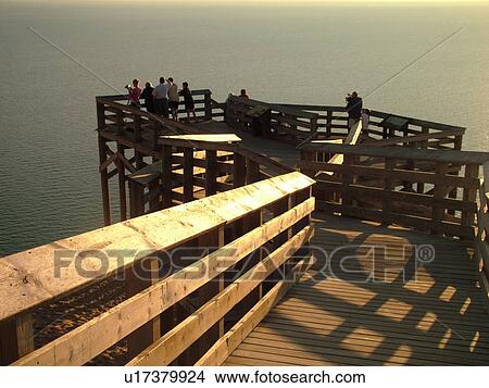 Picture -  Sleeping Bear Sand Dunes National Lakeshore, MI, Michigan, Lake Michigan, overlook, Pierce Stocking Scenic Drive. Fotosearch