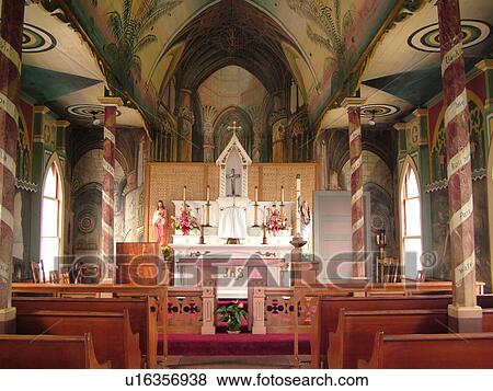 South Kona, Big Island, Island of Hawaii, HI, Hawaii, Kona Coast, Leeward, West Coast, Captain Cook, Honaunau, St. Benedict's Painted Church, Belgium Father John Berchmans Velghe, A Catholic priest View Large Photo Image Stock Photo - South Kona, Big Island, Island of Hawaii, HI, Hawaii, Kona Coast, Leeward, West Coast, Captain Cook, Honaunau, St. Benedict's Painted Church, Belgium Father John Berchmans Velghe, A Catholic priest. Fotosearch