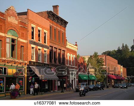Stock Image -  Stillwater, MN, Minnesota, Historic Downtown. Fotosearch