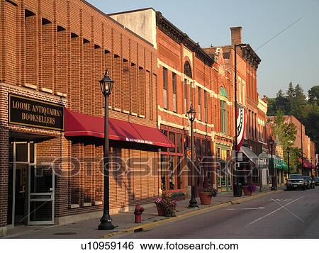 Stock Photograph -  Stillwater, MN, Minnesota, Historic Downtown. Fotosearch