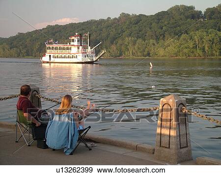Stillwater, MN, Minnesota, WI, Wisconsin, St. Croix River, Paddle Wheeler, Anastasia, riverboat, couple fishing View Large Photo Image Stock Photo - Stillwater, MN, Minnesota, WI, Wisconsin, St. Croix River, Paddle Wheeler, Anastasia, riverboat, couple fishing. Fotosearch