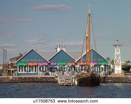 Superior, WI, Wisconsin, Lake Superior, Superior Bay, Barker's Island, SS Meteor Maritime Museum, Boathouse Restaurant View Large Photo Image Stock Image - Superior, WI, Wisconsin, Lake Superior, Superior Bay, Barker's Island, SS Meteor Maritime Museum, Boathouse Restaurant. Fotosearch