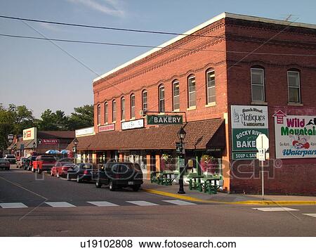 Taylors Falls, MN, Minnesota, Downtown View Large Photo Image Stock Photo - Taylors Falls, MN, Minnesota, Downtown. Fotosearch