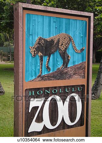 Picture -  Waikiki, Honolulu, Oahu, HI, Hawaii, Honolulu Zoo. Fotosearch