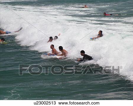 Waikiki, Honolulu, Oahu, HI, Hawaii, Queen's Surf Beach, boogie boarding View Large Photo Image Stock Image - Waikiki, Honolulu, Oahu, HI, Hawaii, Queen's Surf Beach, boogie boarding. Fotosearch