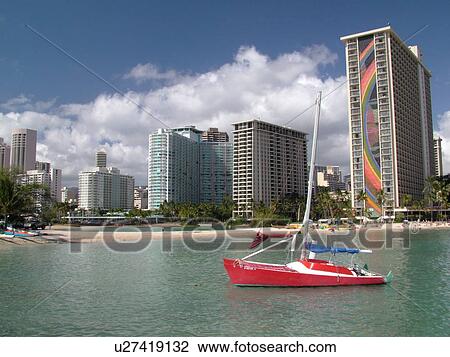 Waikiki, Honolulu, Oahu, HI, Hawaii, Hilton Hawaiian Village View Large Photo Image Stock Image - Waikiki, Honolulu, Oahu, HI, Hawaii, Hilton Hawaiian Village. Fotosearch