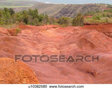 Stock Image -  Waimea, Kauai, HI, Hawaii, Westside, Waimea Canyon State Park. Fotosearch