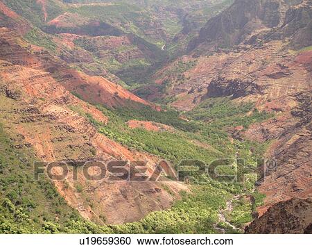 Waimea, Kauai, HI, Hawaii, Westside, Puu Hinahina Lookout, Waimea Canyon, Kokee State Park, Grand Canyon of the Pacific View Large Photo Image Stock Image - Waimea, Kauai, HI, Hawaii, Westside, Puu Hinahina Lookout, Waimea Canyon, Kokee State Park, Grand Canyon of the Pacific. Fotosearch