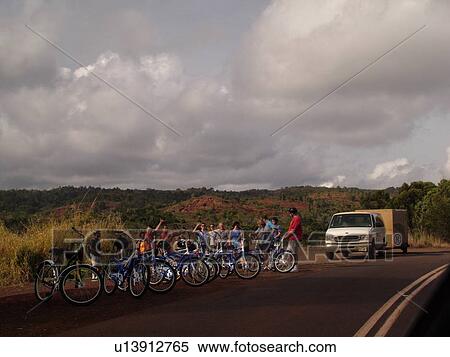 Waimea, Kauai, HI, Hawaii, Westside, Waimea Canyon, Kokee Road View Large Photo Image Stock Photography - Waimea, Kauai, HI, Hawaii, Westside, Waimea Canyon, Kokee Road. Fotosearch