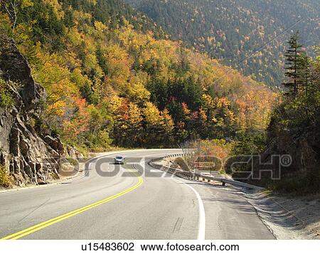 White Mountains, NH, New Hampshire, scenic road View Large Photo Image Stock Image - White Mountains, NH, New Hampshire, scenic road. Fotosearch