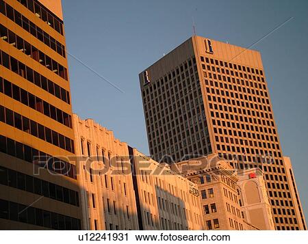 Stock Image -  Winnipeg, Canada, MB, Manitoba, Downtown, Main Street. Fotosearch