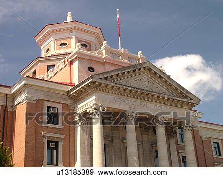 Stock Photo -  Winnipeg, Canada, MB, Manitoba, University of Manitoba, Agricultural College. Fotosearch