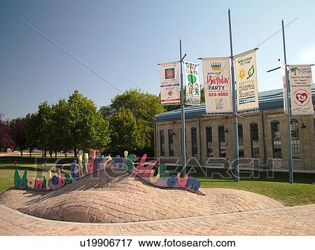 Winnipeg, Canada, MB, Manitoba, Children's Museum, Meeting Place, The Forks, junction of Red River and Assiniboine River, City Park View Large Photo Image Stock Photo - Winnipeg, Canada, MB, Manitoba, Children's Museum, Meeting Place, The Forks, junction of Red River and Assiniboine River, City Park. Fotosearch