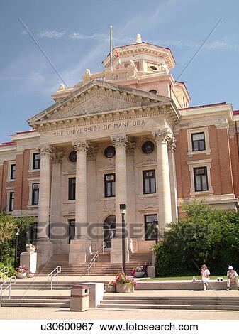Stock Photo -  Winnipeg, Canada, MB, Manitoba, University of Manitoba, Agricultural College. Fotosearch