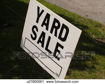 Yard Sale sign View Large Photo Image Stock Image - Yard Sale sign. Fotosearch