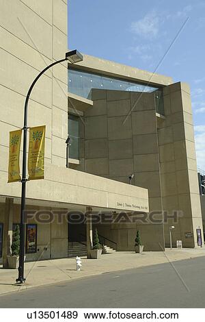 Stock Photo -  Akron, OH, Ohio, downtown, Edwin J. Thomas Performing Arts Hall, University of Akron. Fotosearch