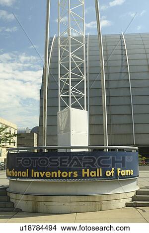 Akron, OH, Ohio, downtown, National Inventors Hall of Fame View Large Photo Image Picture - Akron, OH, Ohio, downtown, National Inventors Hall of Fame. Fotosearch