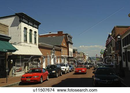 Picture -  Annapolis, MD, Maryland, Chesapeake Bay, Historic Downtown. Fotosearch