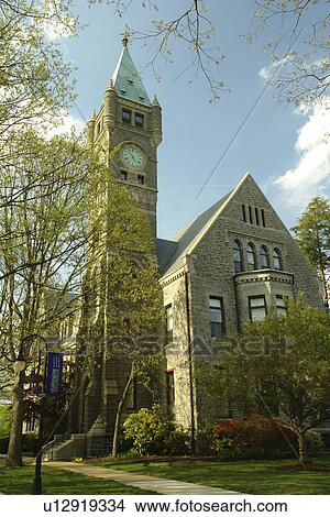 Picture -  Bryn Mawr, PA, Pennsylvania, Bryn Mawr College, Presidents' Hall, campus. Fotosearch