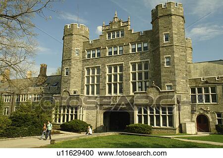 Stock Image -  Bryn Mawr, PA, Pennsylvania, Bryn Mawr College, campus. Fotosearch