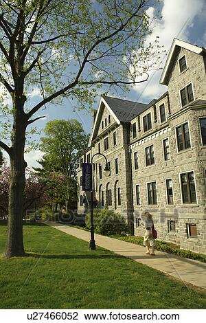 Stock Image -  Bryn Mawr, PA, Pennsylvania, Bryn Mawr College, campus. Fotosearch