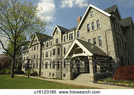 Stock Photography -  Bryn Mawr, PA, Pennsylvania, Bryn Mawr College, campus. Fotosearch