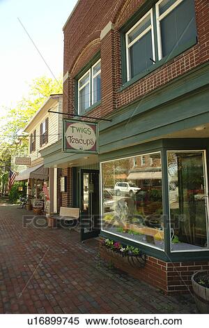 Stock Photography -  Chestertown, MD, Maryland, Chesapeake Bay, Historic Downtown District. Fotosearch