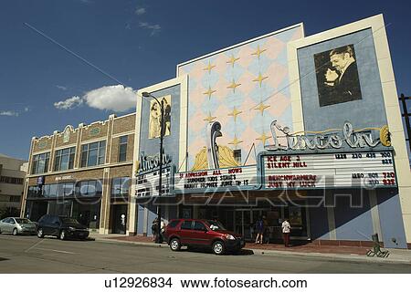 Cheyenne, WY, Wyoming, downtown, Lincoln Theater View Large Photo Image Picture - Cheyenne, WY, Wyoming, downtown, Lincoln Theater. Fotosearch