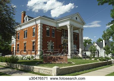 Stock Image -  Cheyenne, WY, Wyoming, Historic Governor's Mansion State Historic Site. Fotosearch