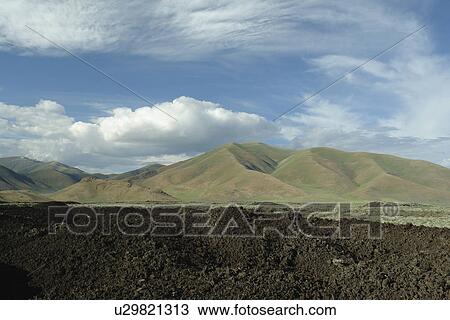 Crater of the Moon National Monument and Preserve, ID, Idaho, Snake River Plain View Large Photo Image Stock Image - Crater of the Moon National Monument and Preserve, ID, Idaho, Snake River Plain. Fotosearch