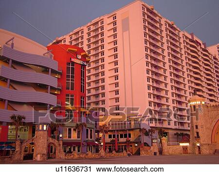 Daytona Beach, FL, Florida, Daytona Beach Shores, Atlantic Ocean, Fairfield Resorts at Ocean Walk, Ocean Walk Resorts, Ocean Walk Shoppes, sunrise View Large Photo Image Stock Image - Daytona Beach, FL, Florida, Daytona Beach Shores, Atlantic Ocean, Fairfield Resorts at Ocean Walk, Ocean Walk Resorts, Ocean Walk Shoppes, sunrise. Fotosearch
