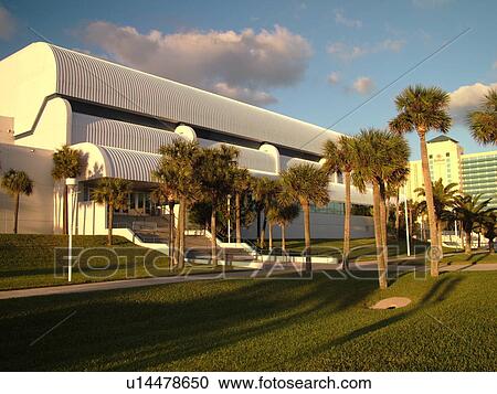 Stock Image -  Daytona Beach, FL, Florida, Daytona Beach Shores, Ocean Center, Convention Center. Fotosearch