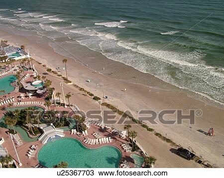 Daytona Beach, FL, Florida, Daytona Beach Shores, Atlantic Ocean, aerial, swimming pools, Fairfield Resorts at Ocean Walk, Luxury Hotel Suites, beaches View Large Photo Image Stock Image - Daytona Beach, FL, Florida, Daytona Beach Shores, Atlantic Ocean, aerial, swimming pools, Fairfield Resorts at Ocean Walk, Luxury Hotel Suites, beaches. Fotosearch